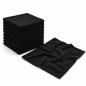 Preview: 10er Set Micro Fasertuch | Farbe - Schwarz