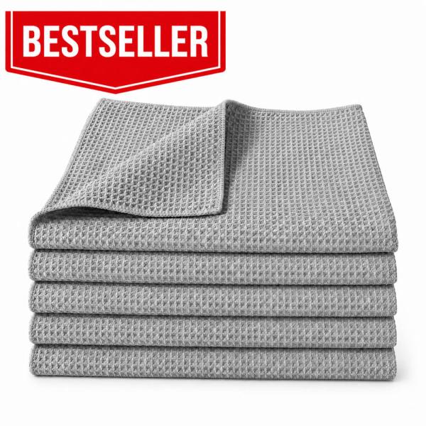 Aqua Clean 5-tlg. Geschirrhandtuch PIQUE