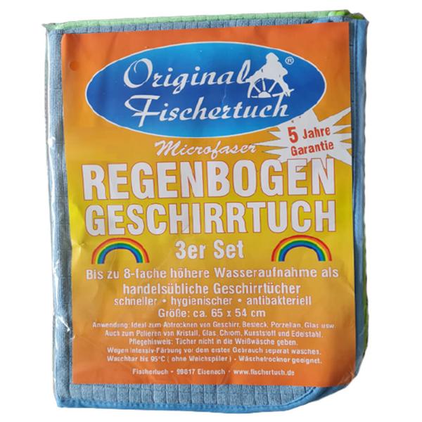 Fischer Regenbogen Geschirrtuch ca. 65 x 54 cm