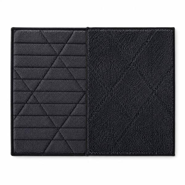 Preview: Real Black 6-tlg. | 4 St. ca. 60x40cm & 2 St. ca. 25x20cm