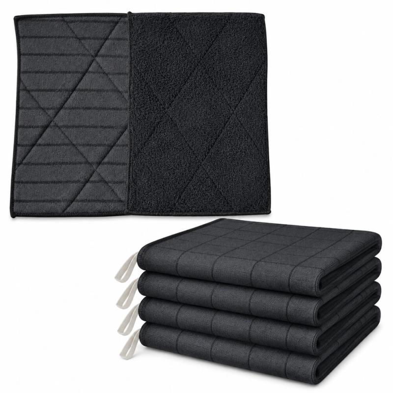 Real Black 6-tlg. | 4 St. ca. 60x40cm & 2 St. ca. 25x20cm
