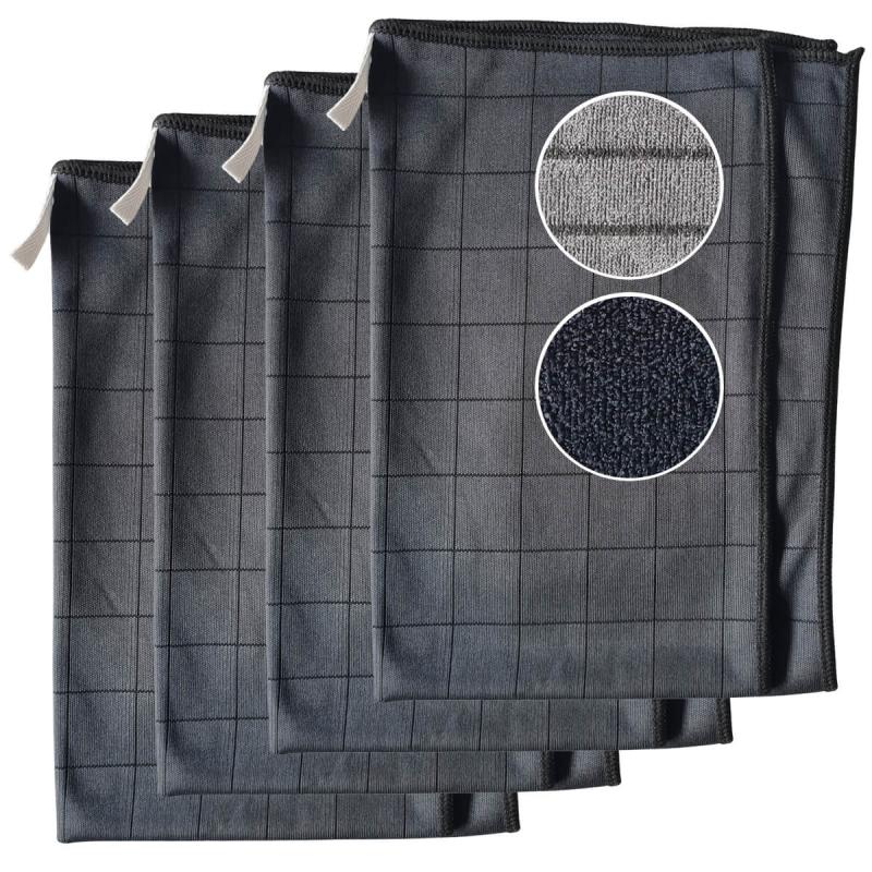 Real Black 6-tlg. | 4 St. ca. 60x40cm & 2 St. ca. 25x20cm
