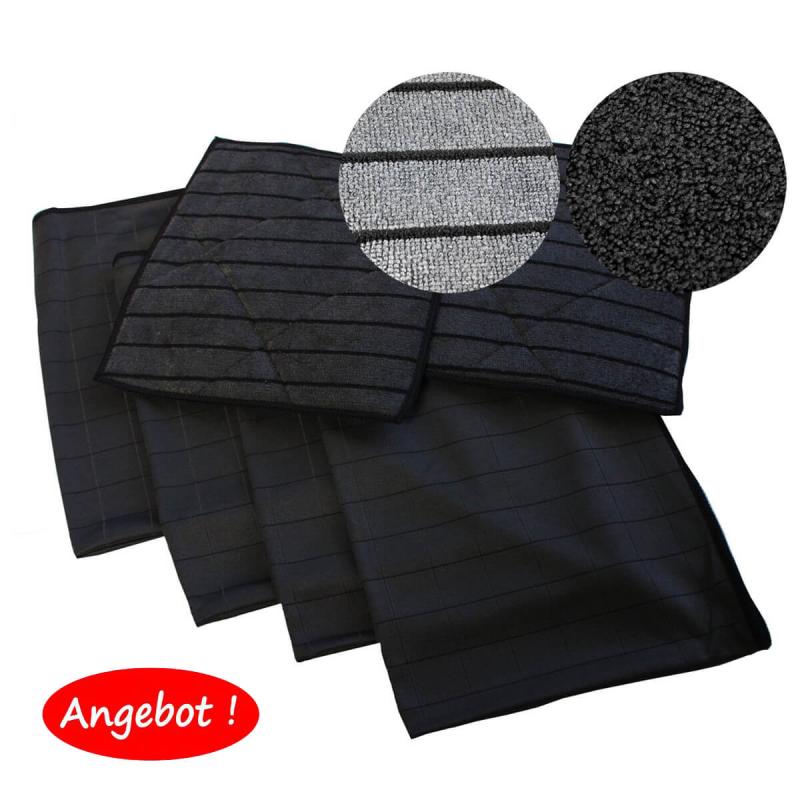 Real Black 6-tlg. | 4 St. ca. 60x40cm & 2 St. ca. 25x20cm